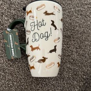 *NEW* Sheffield Home Cream Mug with Dachshund Design